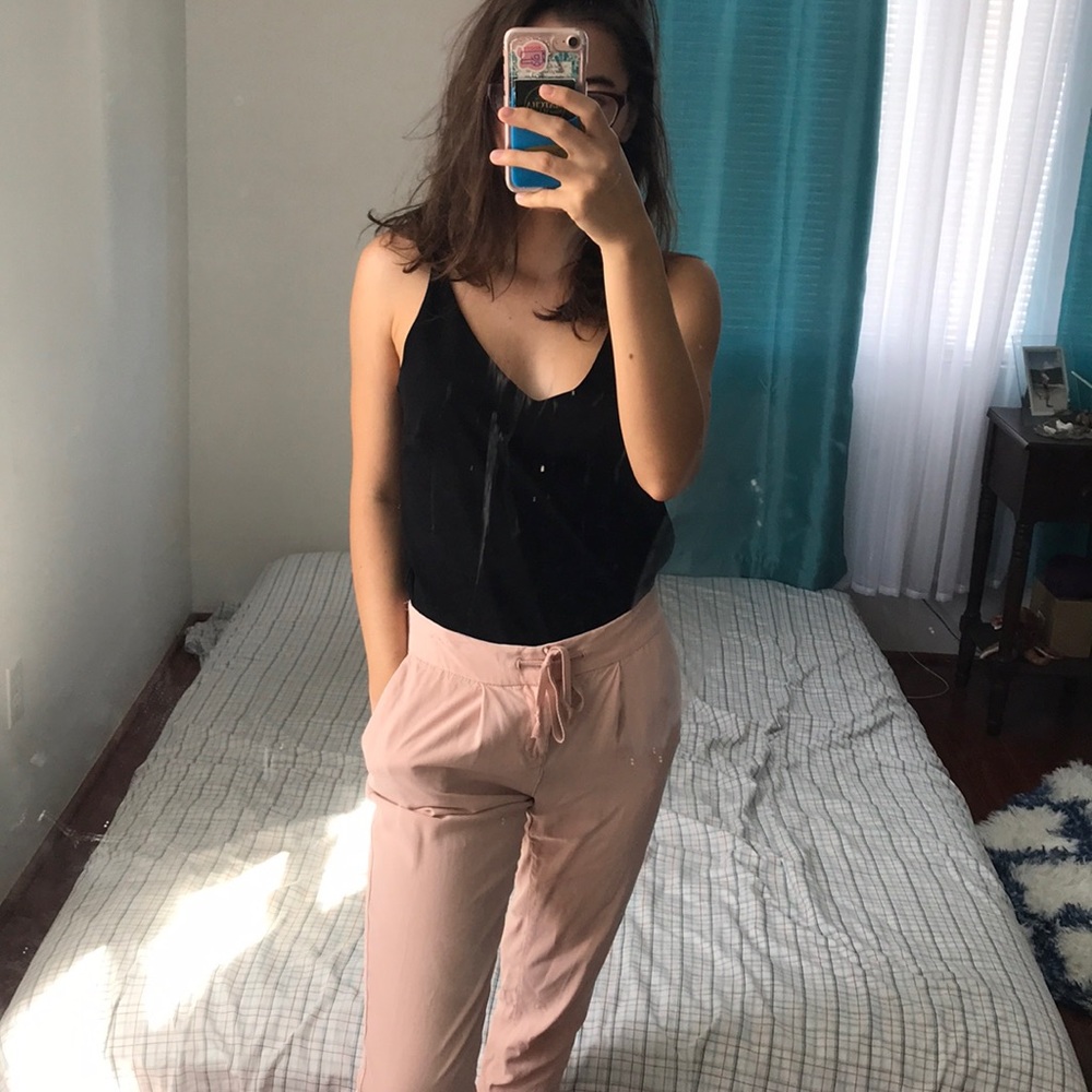 Pink pants